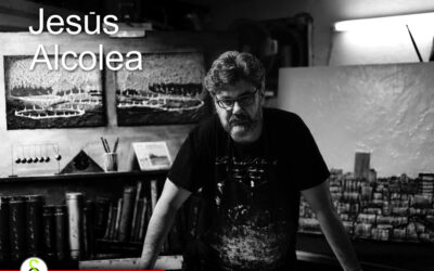 Entrevista a Jesús Alcolea por el difusor de arte Sergio Estévez